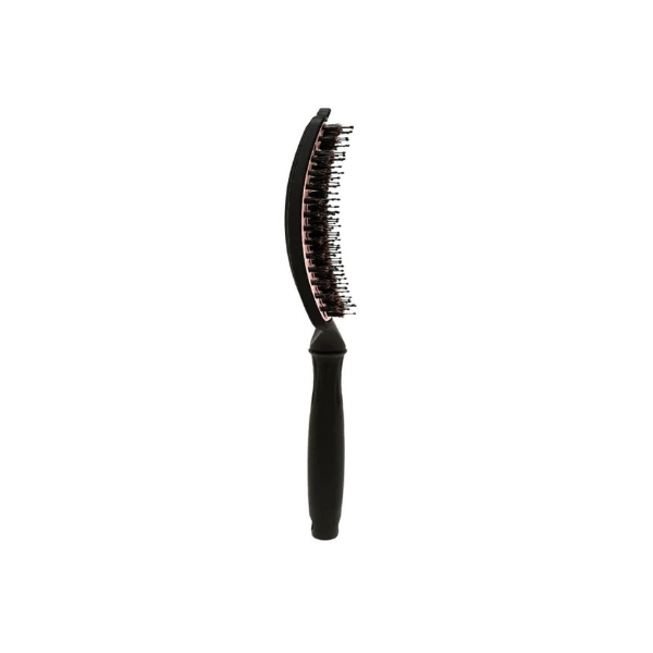 Brosse démêlante courbée