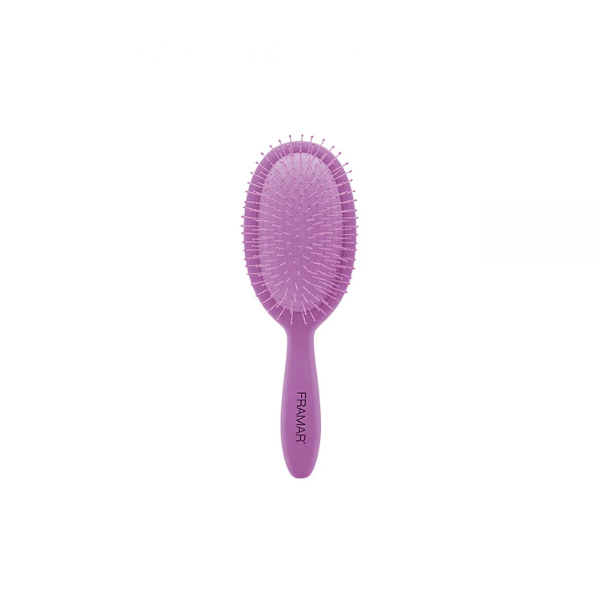 Brosse ovale démêlante Mauve