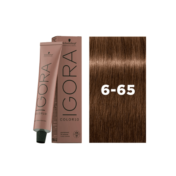 Coloration permanente Igora Color 10 6-65