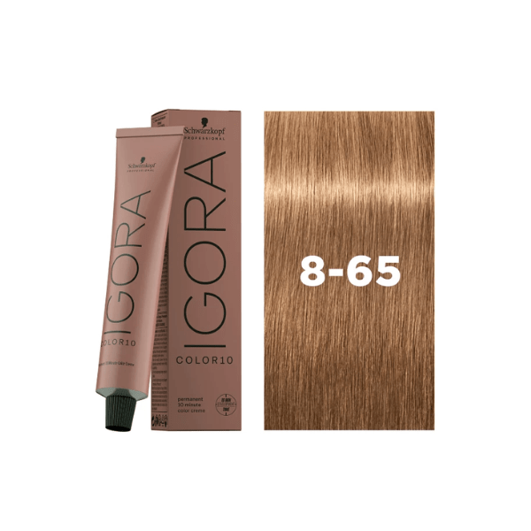 Coloration permanente Igora Color 10 8-65