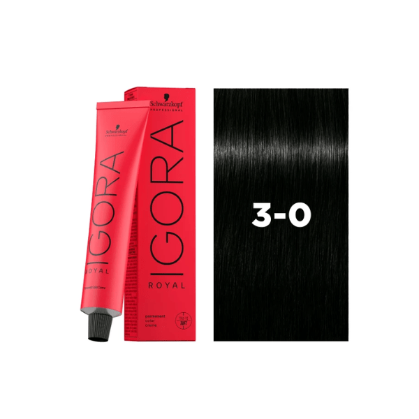 Coloration permanente Igora Royal 3-0
