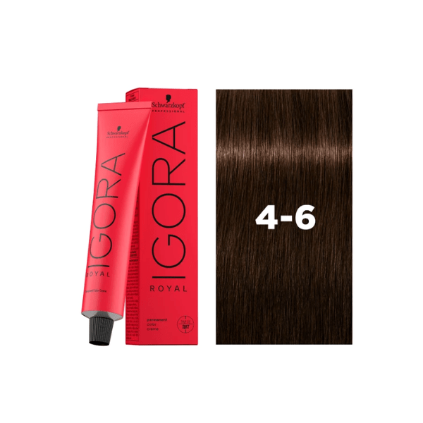 Coloration permanente Igora Royal 4-6