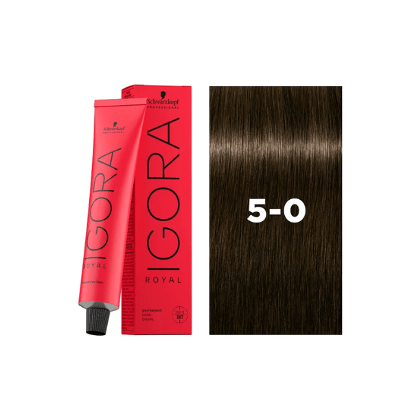 Coloration permanente Igora Royal 5-0