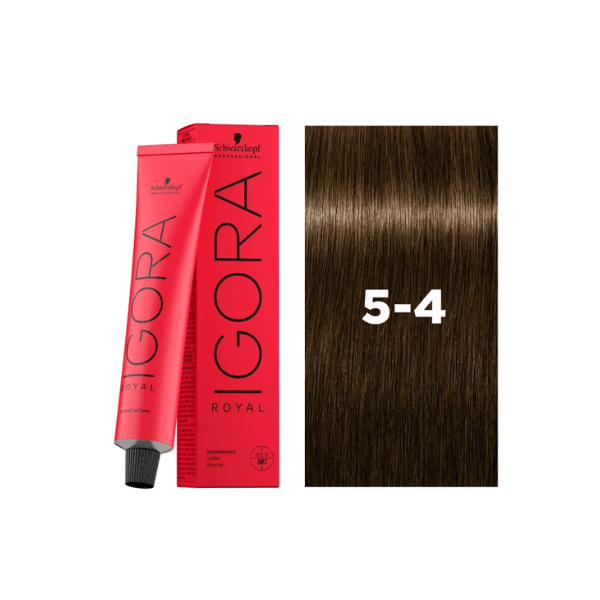 Coloration permanente Igora Royal 5-4