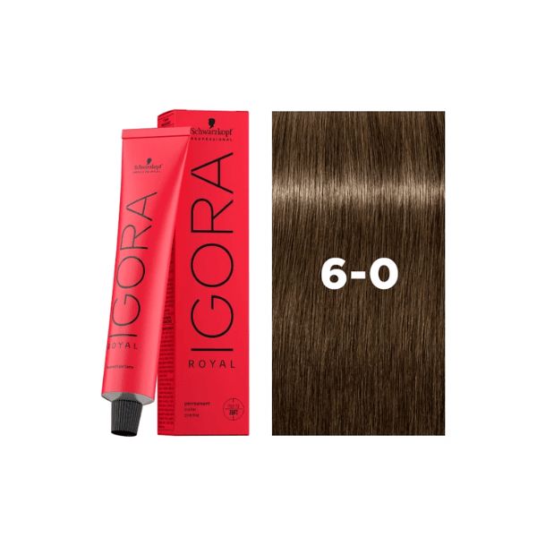Coloration permanente Igora Royal 6-0