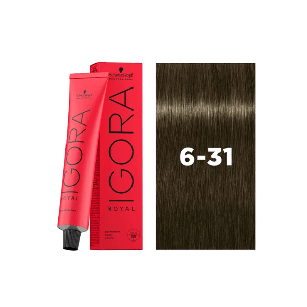 Coloration permanente Igora Royal 6-31