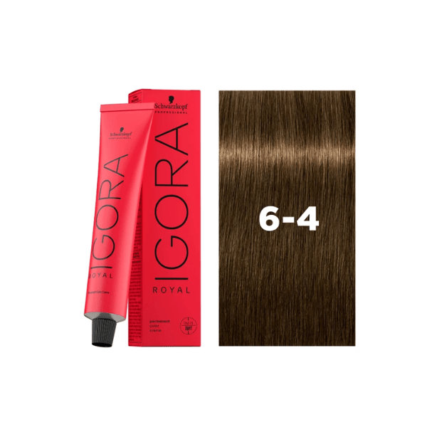 Coloration permanente Igora Royal 6-4