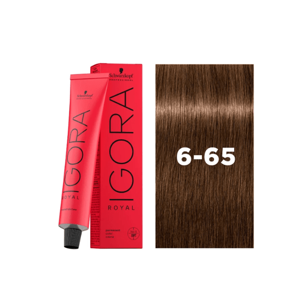 Coloration permanente Igora Royal 6-65