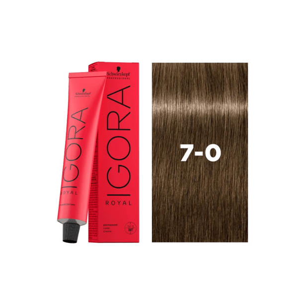 Coloration permanente Igora Royal 7-0