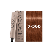 Coloration permanente Igora Royal Absolutes 7-560