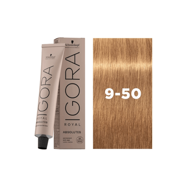Coloration permanente Igora Royal Absolutes 9-50