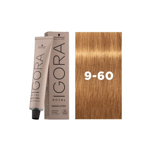 Coloration permanente Igora Royal Absolutes 9-60