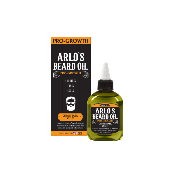 Huile à barbe Citron & Basilic Pro-Growth