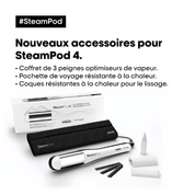 Lisseur à vapeur tout-en-un Steampod 4.0
