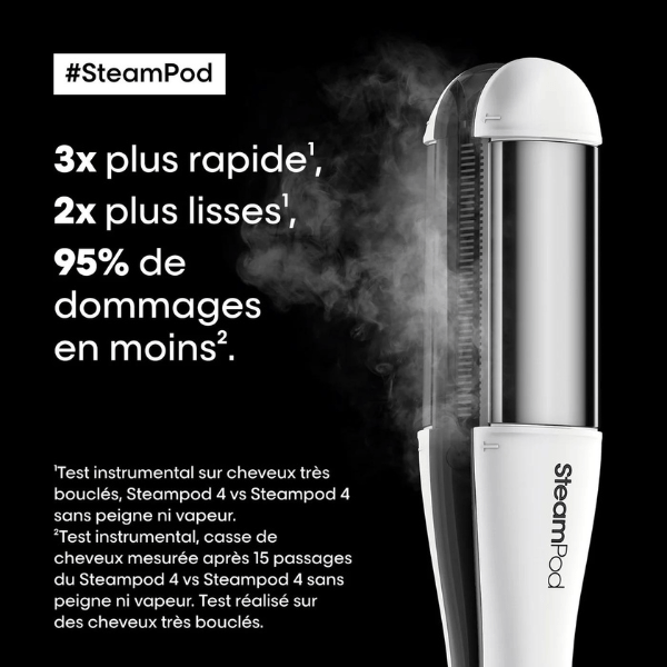 Lisseur à vapeur tout-en-un Steampod 4.0