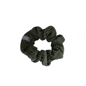 Mini chouchou à cheveux Corduroy Vert Kaki