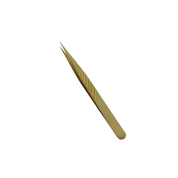 Pince à extension de cils Droite Or