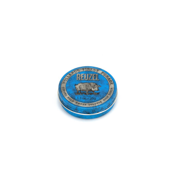 Pommade soluble à l'eau à tenue forte bleue 1.3 oz