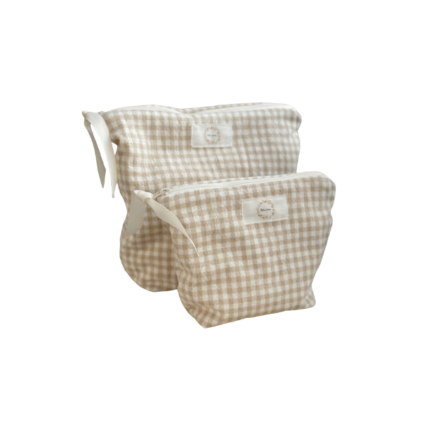 Sac à cosmétique Carotté Petit