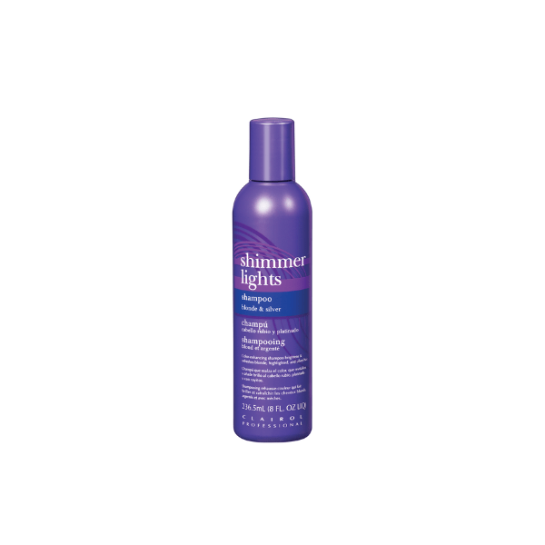 Shampoing cheveux blonds et argentés Shimmer Lights Clairol 237 ml