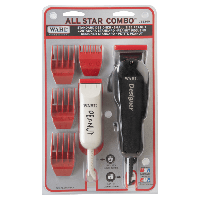 Duo de tondeuse et rasoir de finition All Star