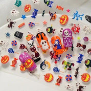Autocollants pour ongles – Halloween KO1450 – Bonbons d'Halloween