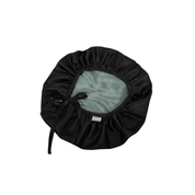 Bonnet en satin Noir
