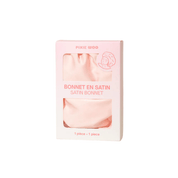 Bonnet en satin Rose