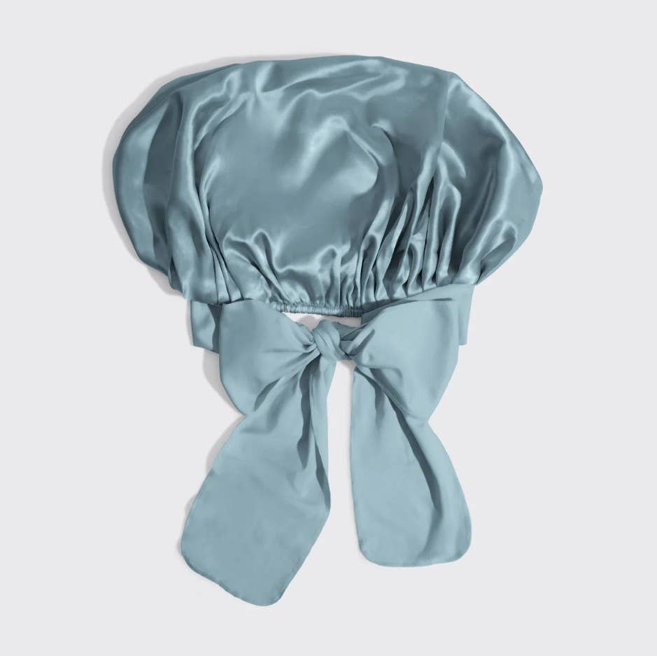 Bonnet satin surdimensionné ajustable