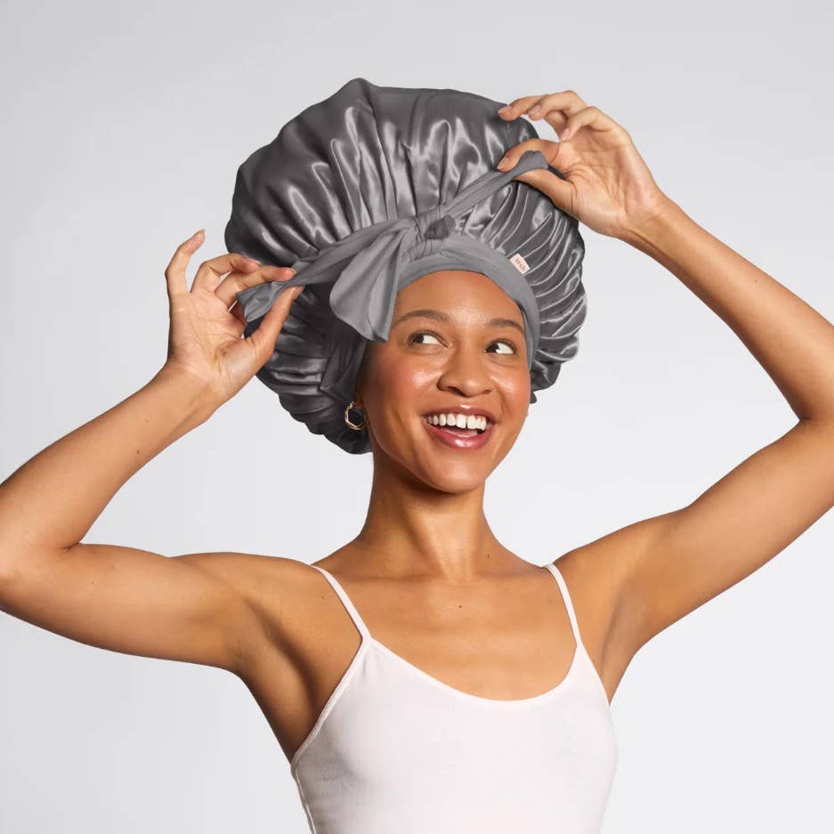 Bonnet satin surdimensionné ajustable - Boutique du Cheveu