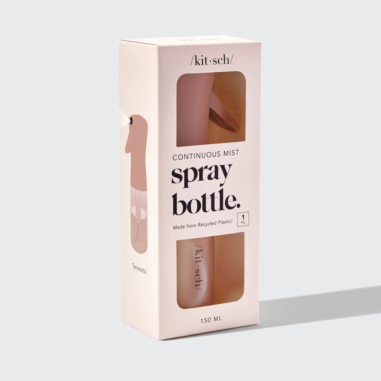 Bouteille Vaporisateur Continue en Plastique Recyclé - Terre cuite - Boutique du Cheveu