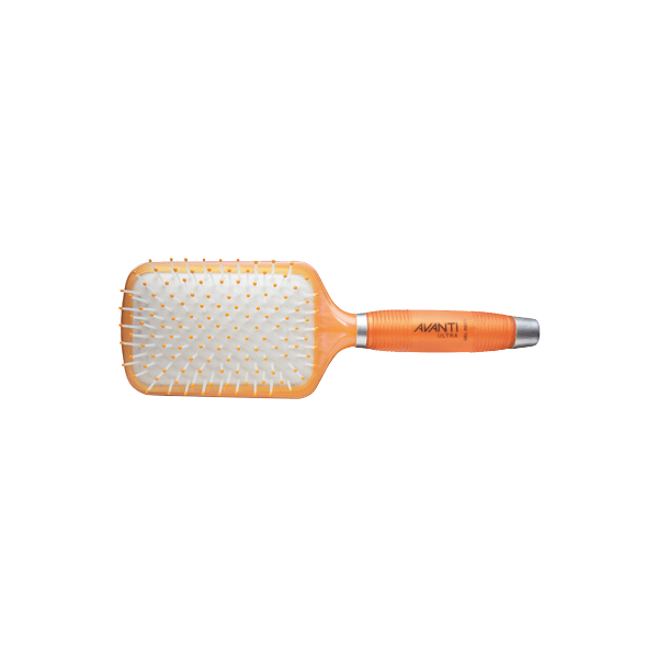 Brosse à coussinet carré avec manche en gel