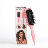 Brosse définissante pour cheveux bouclés