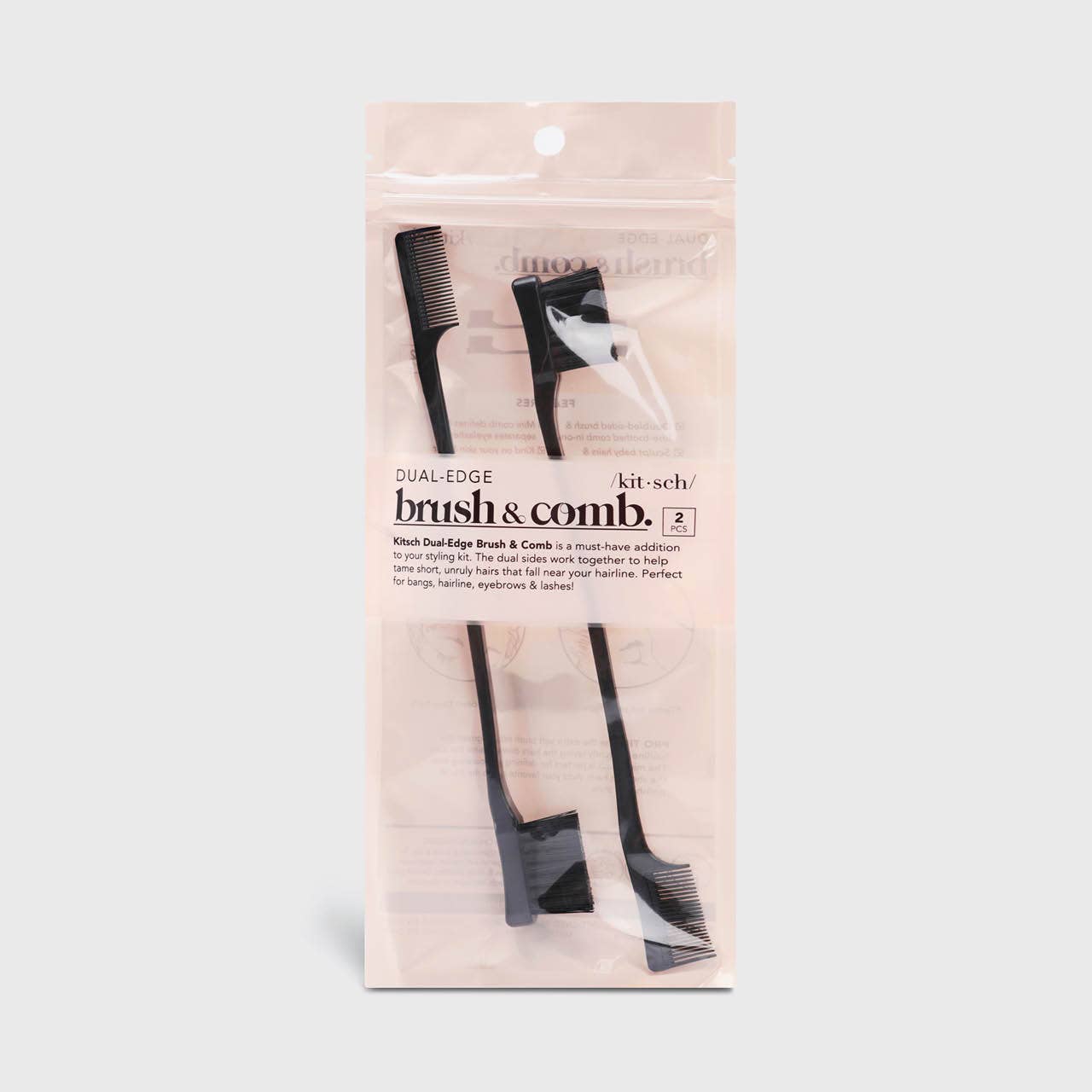 Brosse et peigne de bord 2 pièces