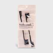 Brosse et peigne de bord 2 pièces