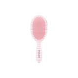 Gingham Pink Oval Detangling Brush