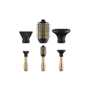 Brosse séchoir détachable 3-en-1 Nano Titanium METALIX Or
