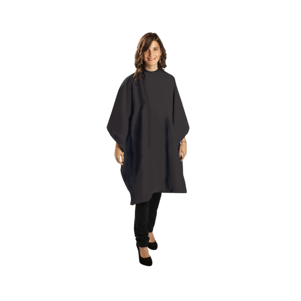 Cape polyvalente très ample & imperméable noire