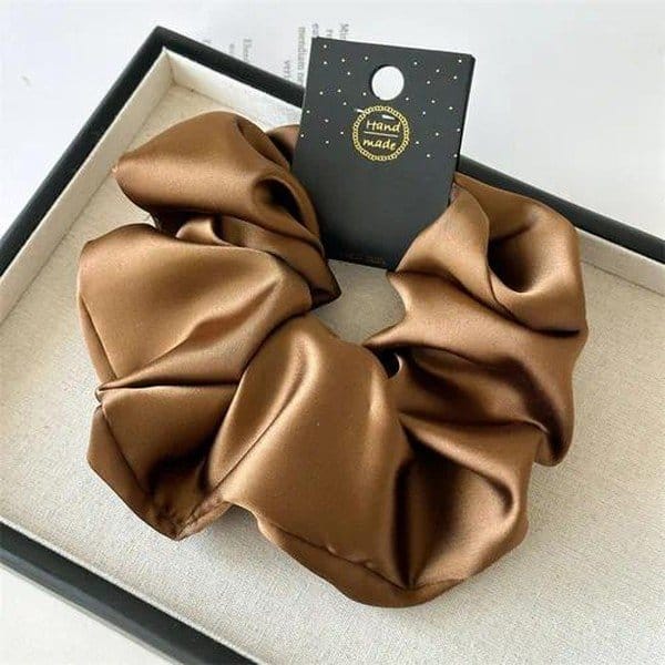 Chouchou en satin 18 cm - Boutique du Cheveu
