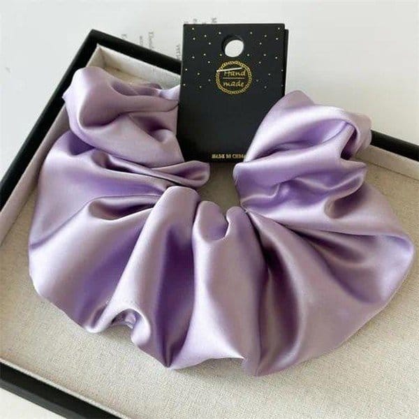 Chouchou en satin 18 cm - Boutique du Cheveu