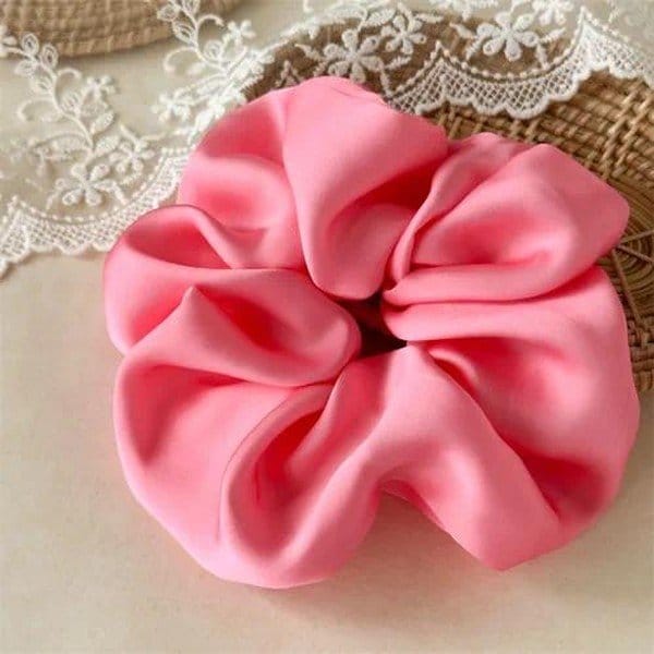 Chouchou en satin 18 cm - Boutique du Cheveu