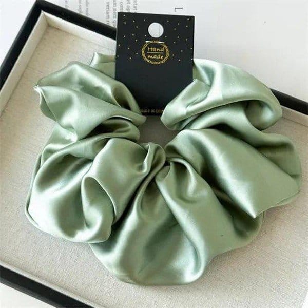 Chouchou en satin 18 cm - Boutique du Cheveu