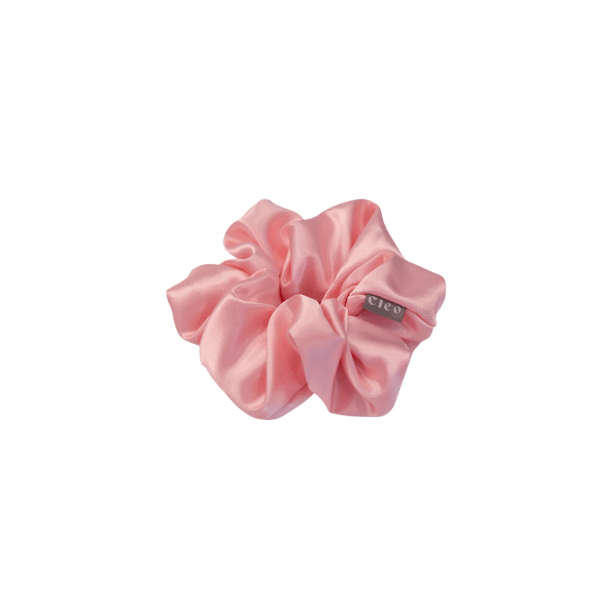 Chouchou en satin Rose