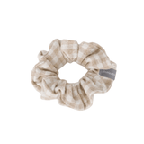 Chouchou format mini Carotté Beige