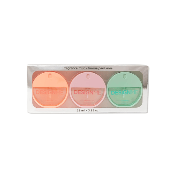 Coffret trio de brumes parfumées Design.ME
