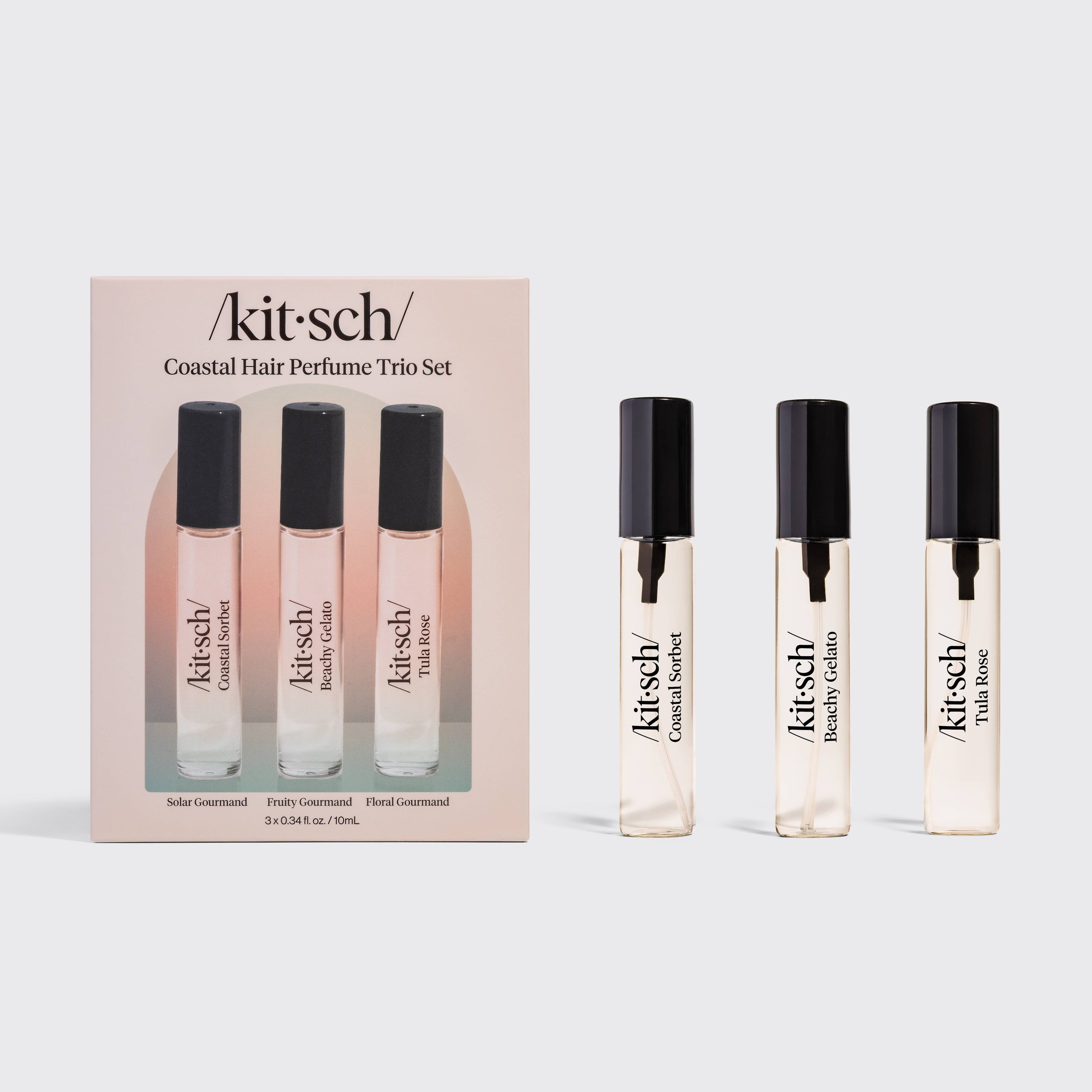 Coffret trio de parfums pour cheveux