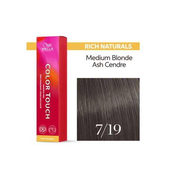 Coloration demi-permanente Color Touch 7/19