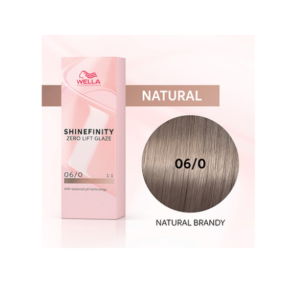 Coloration demi-permanente Shinefinity 06/0