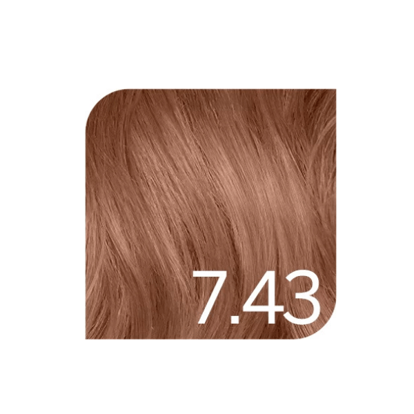 Coloration permanente cuivrés Colorsmetique Revlonissimo 7.43