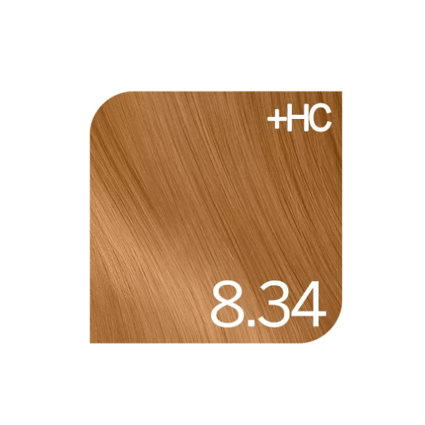 Coloration permanente dorés Colorsmetique Revlonissimo 8.34